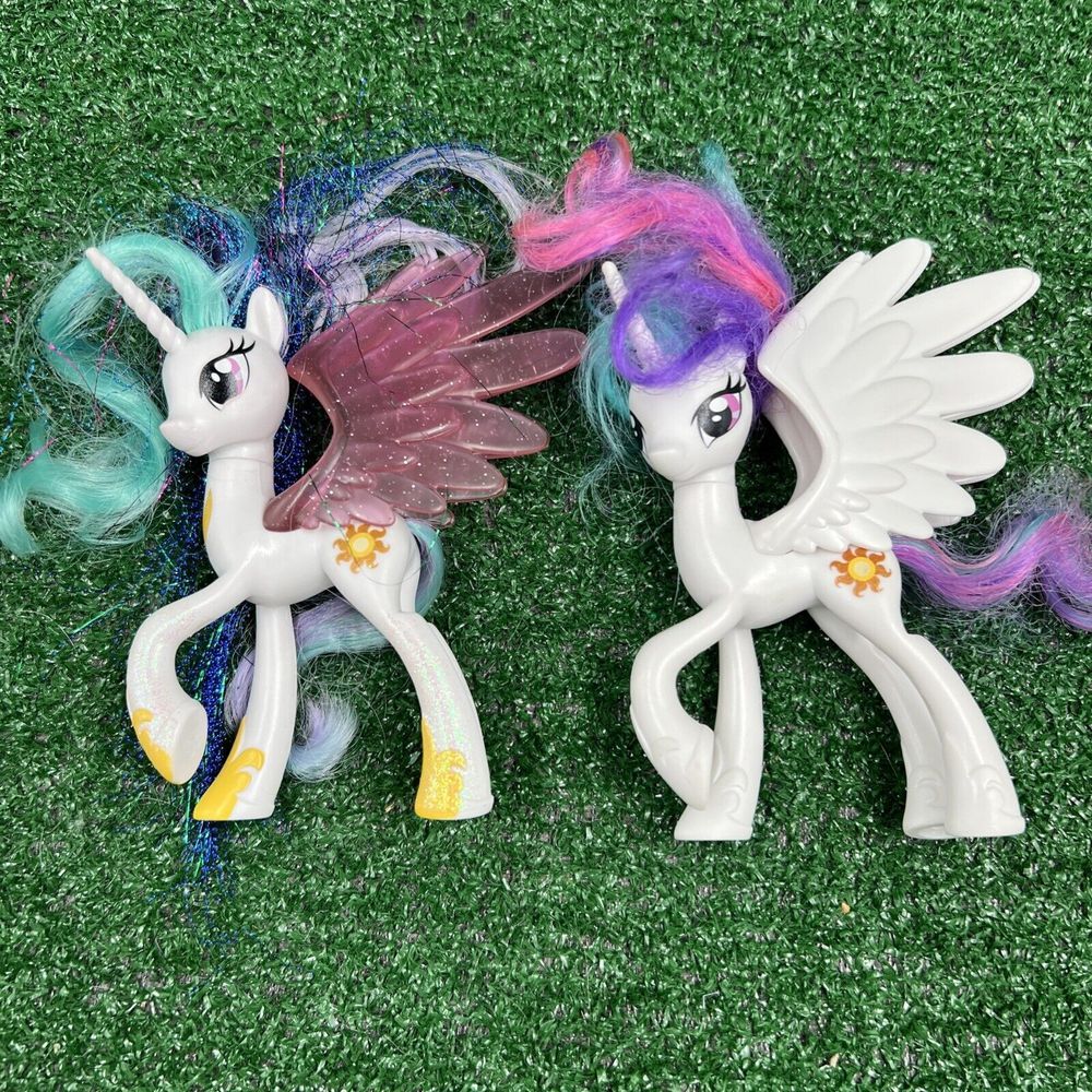 My Little Pony Lot Of 2 Princess Celestial Winged Ponies